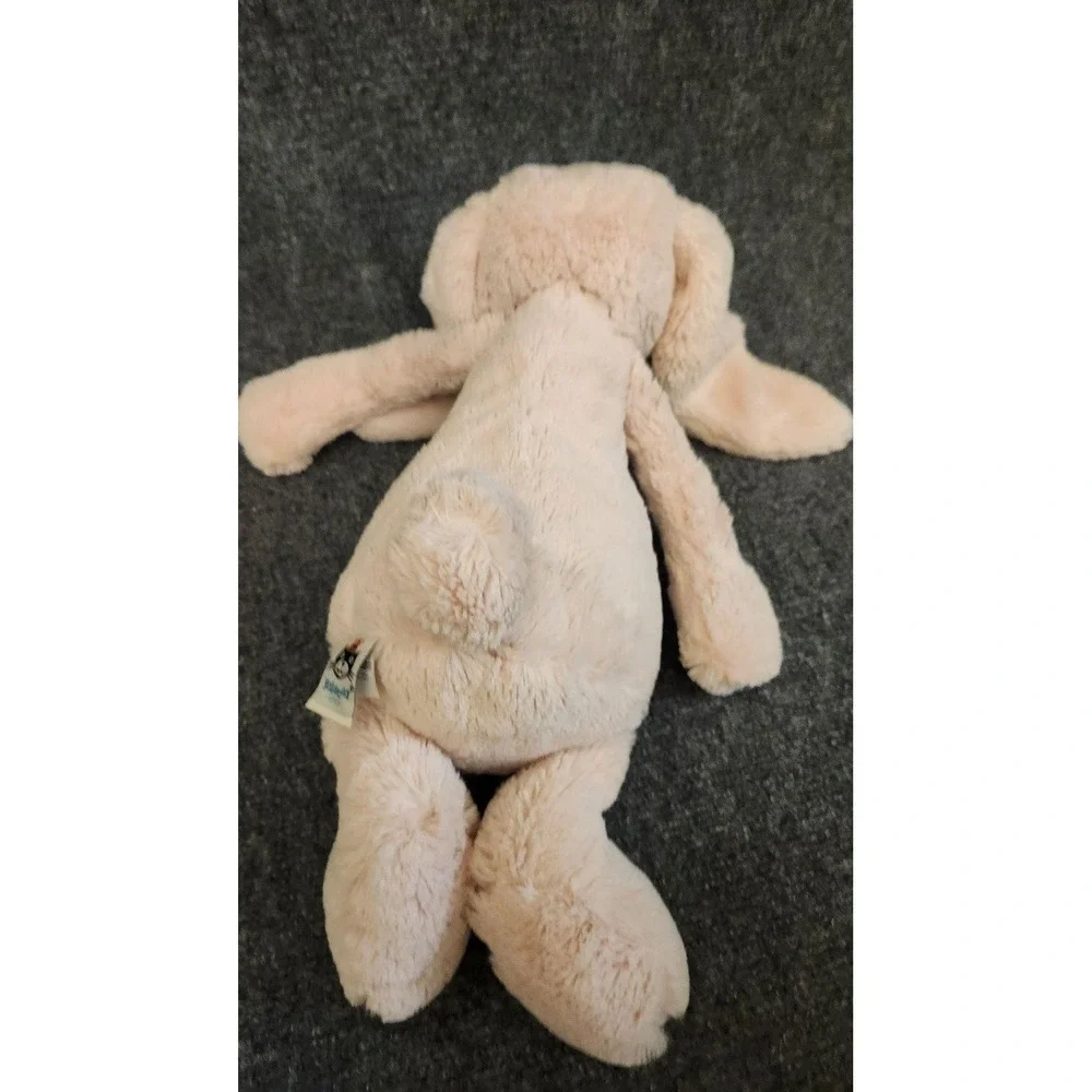 Jellycat Bunny Plush Medium Light Pink Stuffed Animal Floppy Ears Soft Toy